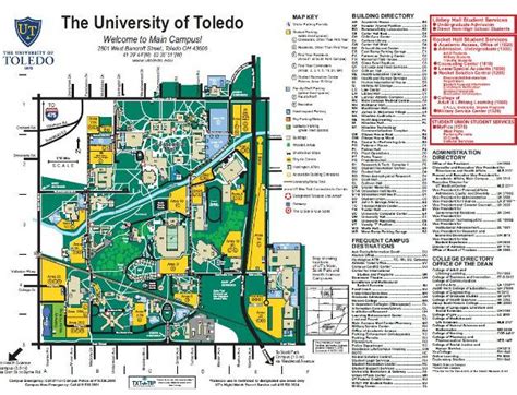 university of toledo zip code|address for university of toledo.